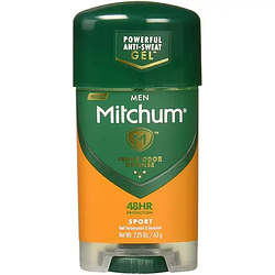 Гелевий дезодорант Чоловічий Mitchum Men Clear Gel Antiperspirant Deodorant, Sport 63 гр