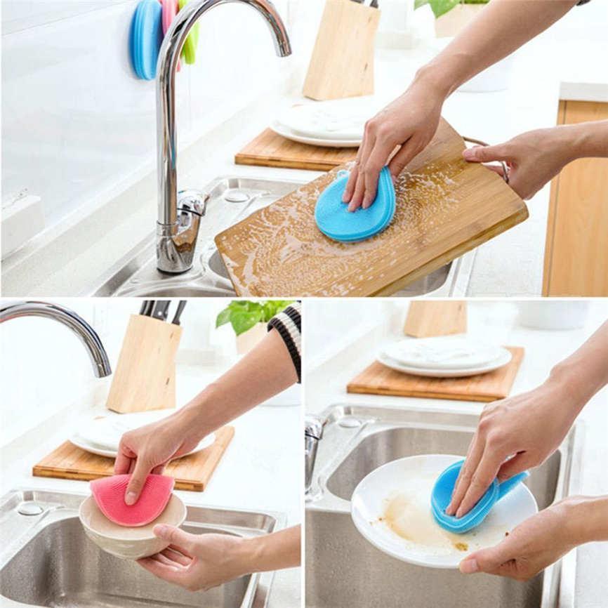 Силіконова губка для миття посуду better sponge