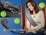 Подушка для подорожей дорожня TravelRest Inflatable Luxury, фото 2