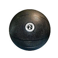 Медбол RollerUA Medicine Ball 2 кг Черный