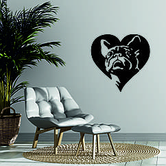 Декоративне настінне Панно «Французький бульдог», Декор на стіну