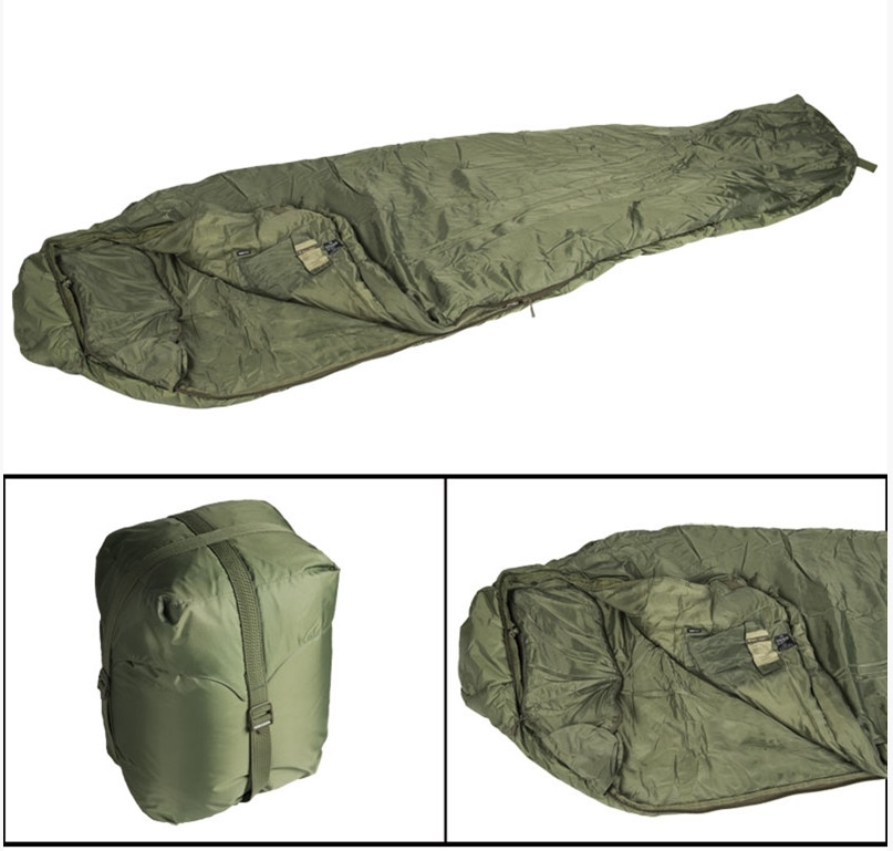 Спальний мішок тактичний -19° C Mil-Tec Tactical 4 Sleeping bag оливковий 14113804