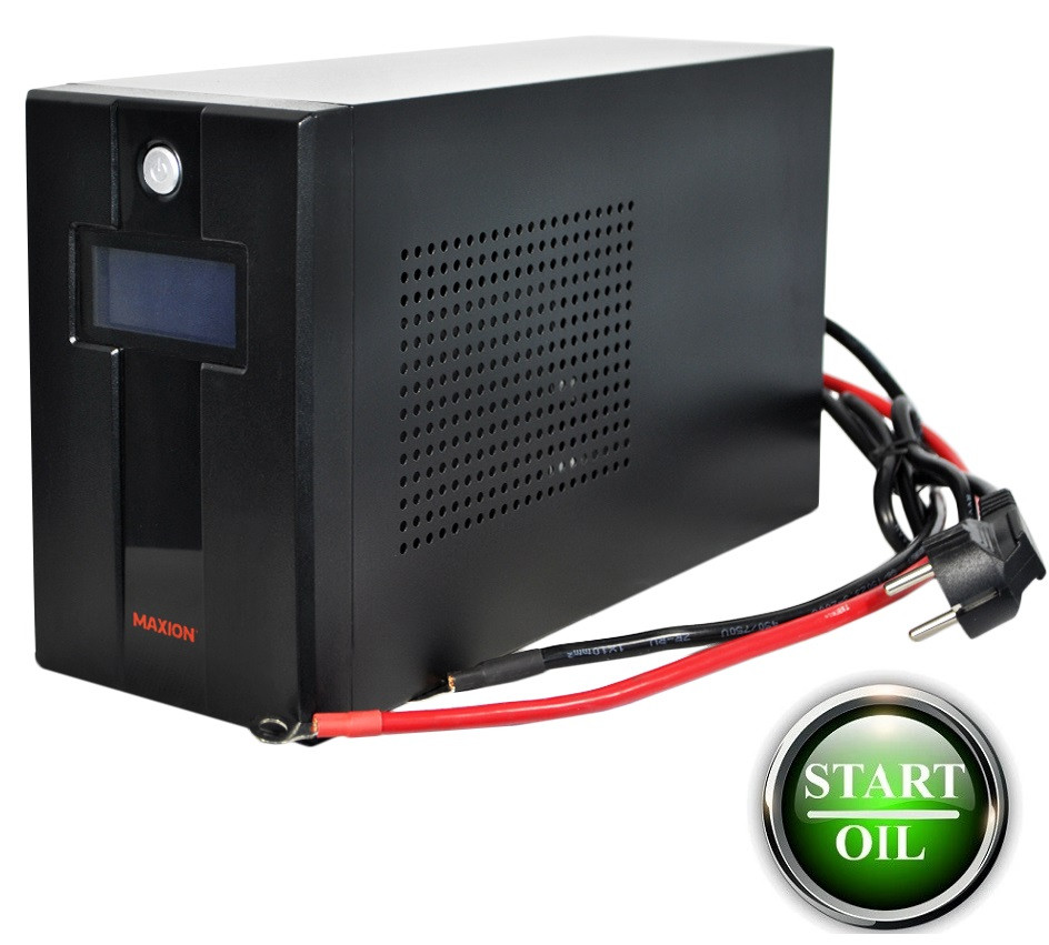 Інвертор з чистою синусоїдою MAXION 1500W / 3000W перетворювач напруги 24В