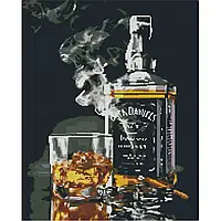 Набір для творчості алмазна картина Jack Daniels Strateg розміром 40х50 см (L-101)