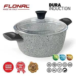 Каструля з кришкою Flonal Dura Induction 4,3 л (DUICV2430)