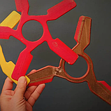 Тривенджер іграшка для дітей і дорослих пластикова Бумеранг Trivenger для ігор на відкритому повітрі, фото 3