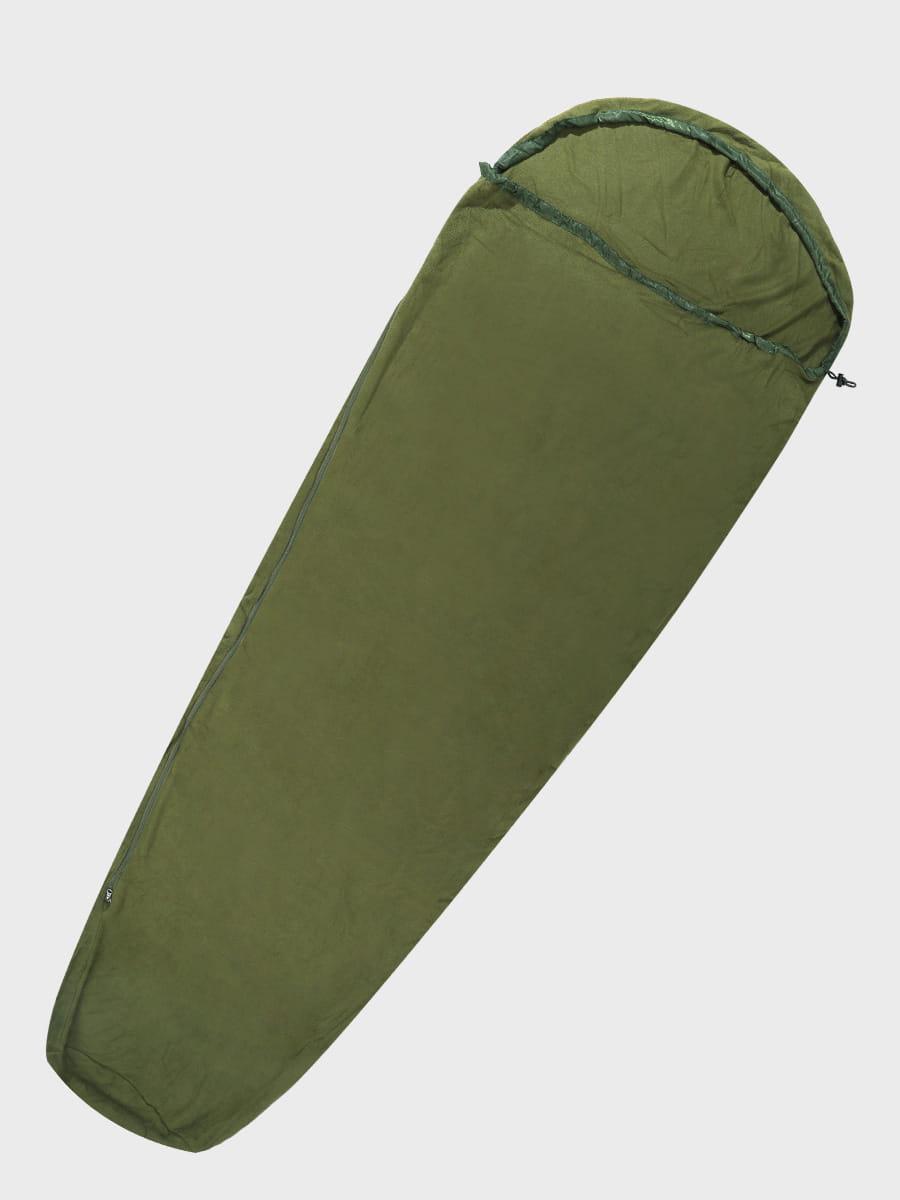 Спальний мішок флісовий 2в1 Fleece Sleeping Bag Mil-Tec оливковий 14114001, фото 1