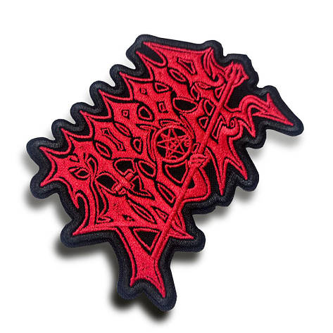 Нашивка Morbid Angel 3 Red Logo, фото 2