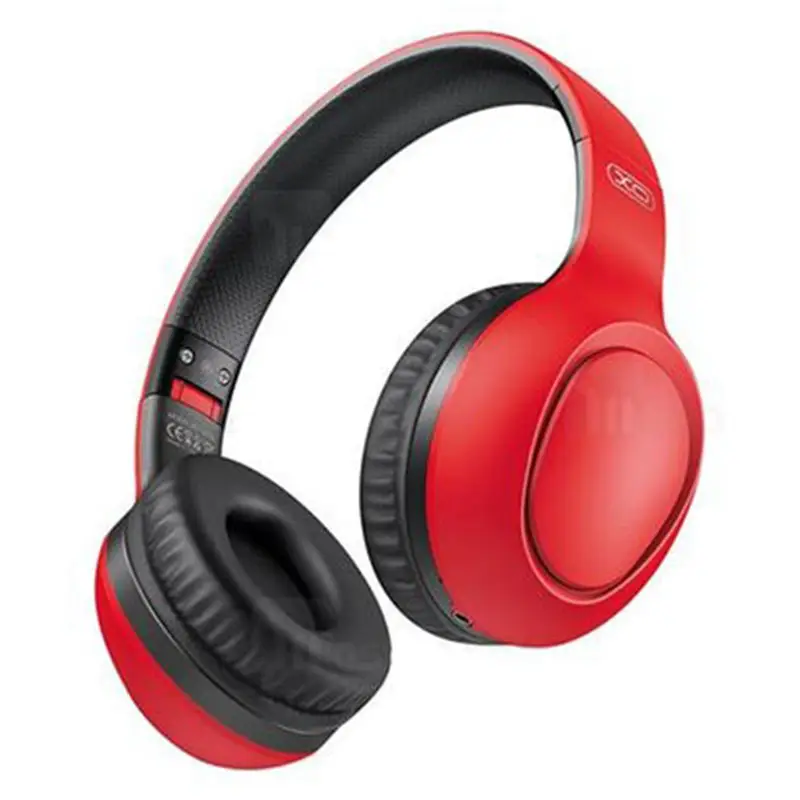 Bluetooth навушники XO BE35 Headphones Red, фото 1
