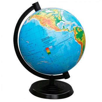 Глобус настільний 32см МаркоПоло на пласт ножке фізич гф32