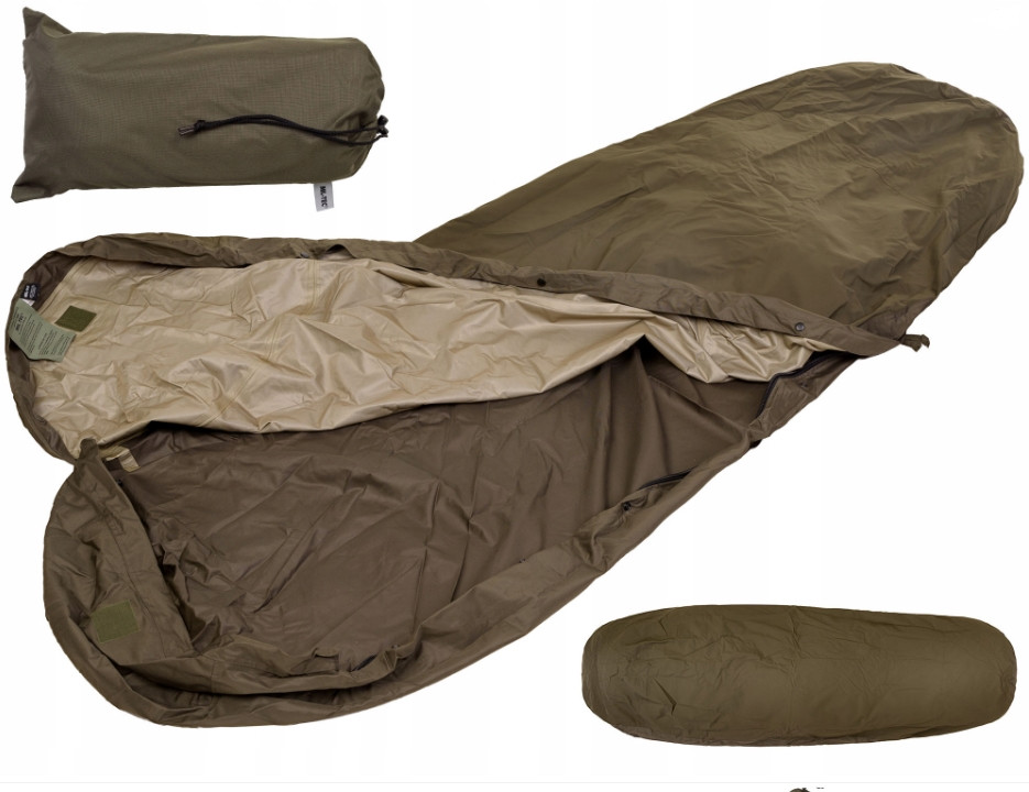 Чехол с мембраной для для спального мешка Mil-Tec MSS Bivy Cover оливковий 14115001-, фото 1