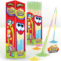 Упаковка трубочек для питья с кислой пудрой JOHNY BEE Fruit Straws БОЛЬШАЯ XXL, 150шт.