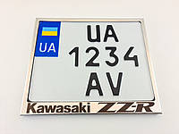 Рамка для мотономера Kawasaki ZZR металл