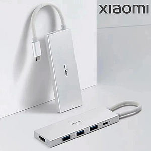 USB-хаб Type-C to HDMI / 3*USB 3.0 / Type-C⚡️ Xiaomi HUB 5-in-1 Docking Station BHR6812CN / XMDS05YM