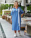 Жіноча спортивна сукня великого розміру з капюшоном, фото 3