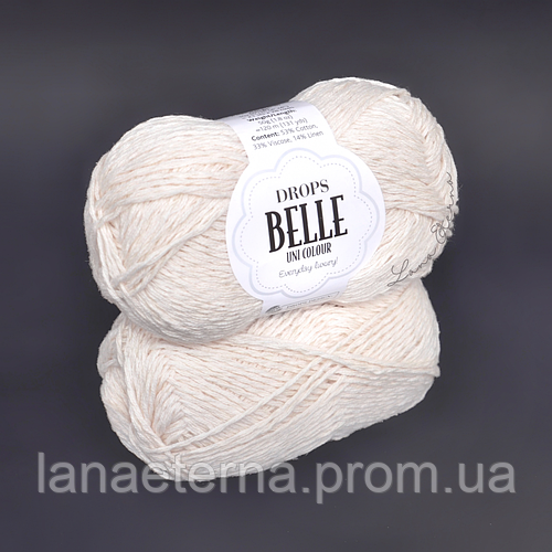 Купить Пряжа DROPS Belle 26 Жемчуг, цена 105 ₴ — Prom.ua (ID#1857175225)
