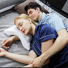 Подушка тунель ортопедична з пам'яттю Memory Foam Pillow