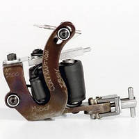 Индукционная тату машинка Micky Sharpz Iron Contraption Tattoo Machine (бронза) 006B GBR 16-1922