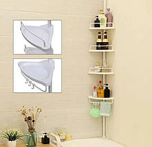 Кутова полиця для ванної кімнати Multi Corner Shelf Стійка Стелаж