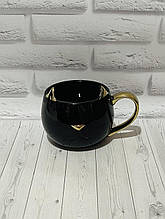 Чашка керамічна  чорна кішка