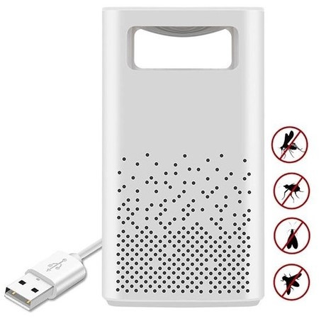 Мухоловка лампа від комарів Adna Mosquito Killer LKS USB знищувач комах безшумний портативний фумігатор LS-LKS305, фото 1