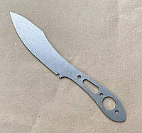 Клинок заготовка для ножа, канадский нож, шлифованный, 50Х14МФ