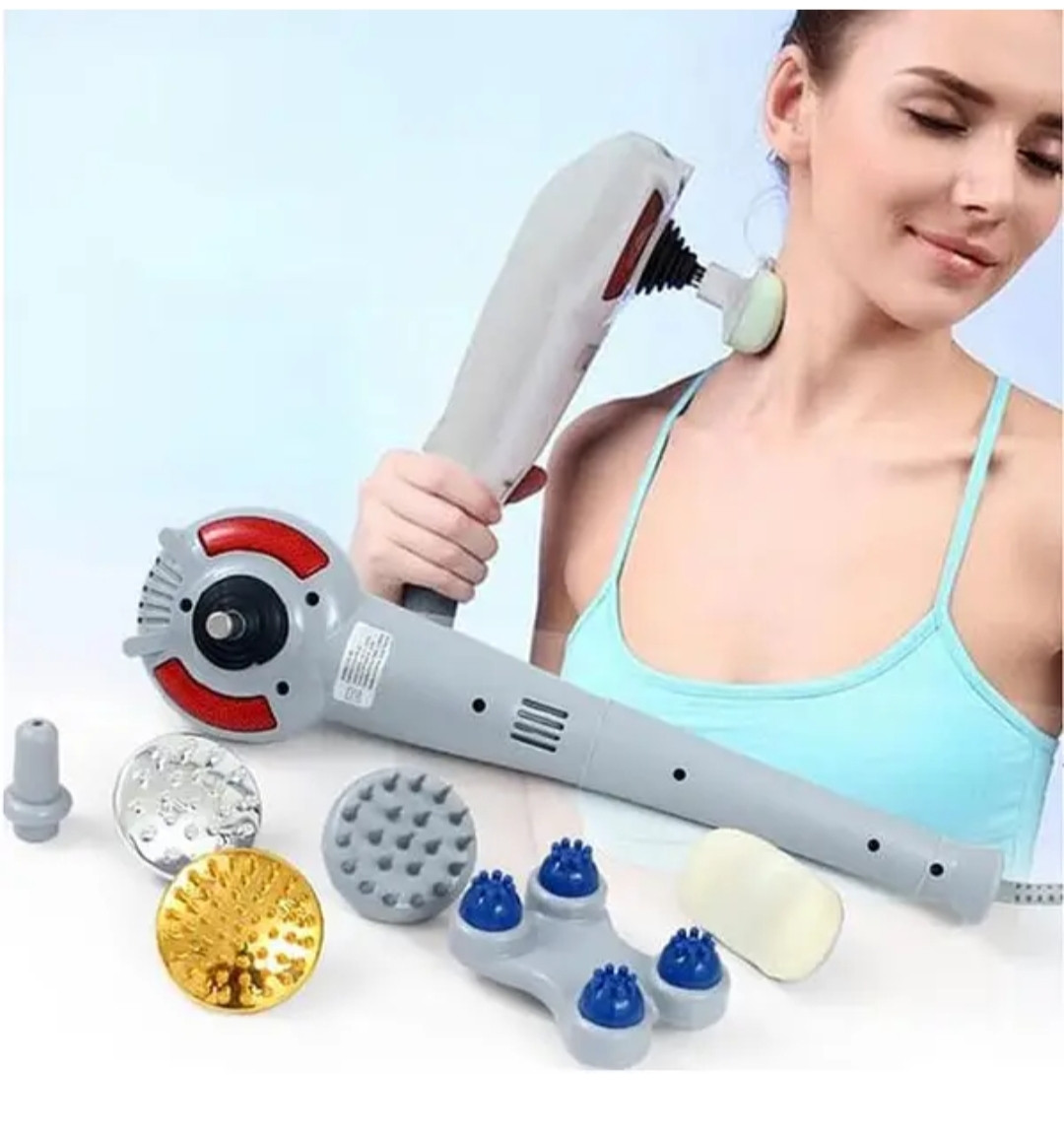 Ручной вибрационный массажер для всего тела magic massager 8 в 1