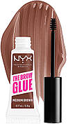 NYX Стайлер д/бревий The Brow Glue No03 (medium brown) 5 г