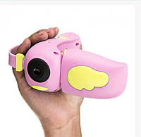 Детская видеокамера Milk Sensation HD (розовый цвет)