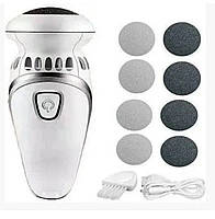 Электрическая пемза для ухода за пятками,чистки ног Callus remover vacuum. Электрическая пилка для ног