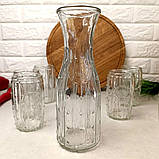 Набір посуду для соку графин зі склянками 1+6, фото 3