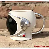 Чашка керамічна шолом космонавта, фото 4