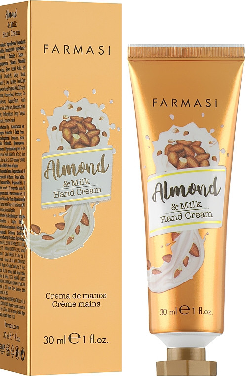 Крем для рук "Мігдаль з молоком" Almond & Milk, 30 мл Farmasi