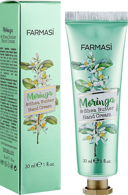 Термін до 10/25. Крем для рук "Квітка моринги та олія Ши" Moringa 30 мл Farmasi