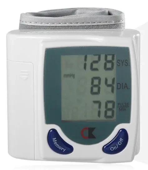 Цифровий автоматичний тонометр Blood Pressure Monitor для вимірювання артеріального тиску та пульсу
