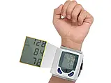 Цифровий автоматичний тонометр Blood Pressure Monitor для вимірювання артеріального тиску та пульсу, фото 4