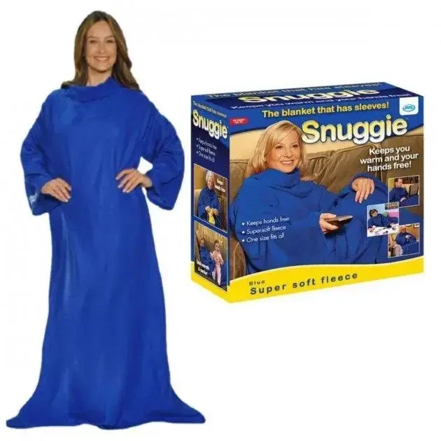 Плед худі з рукавами Snuggle