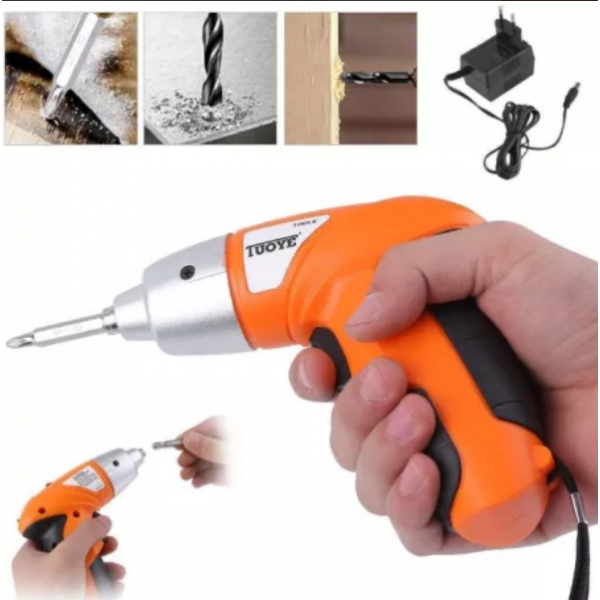Акумуляторний міні шуруповерт електрична викрутка TUOYE Cordless Screwdriver