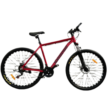 Гірський алюмінієвий велосипед TopRider 670 29 дюймів розмір рами 21″ Червоний