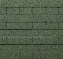 Бітумна черепиця TEGOLA Eco Roof Rectangular 078 Mixed Green