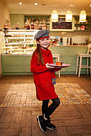 Детский пуловер для девочки BRUMS Италия 163BGHC005| красный 110.Топ! .Хит!