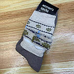 10 пар Теплі жіночі шкарпетки Women's soks (розмір 37-41) сірі, фото 2