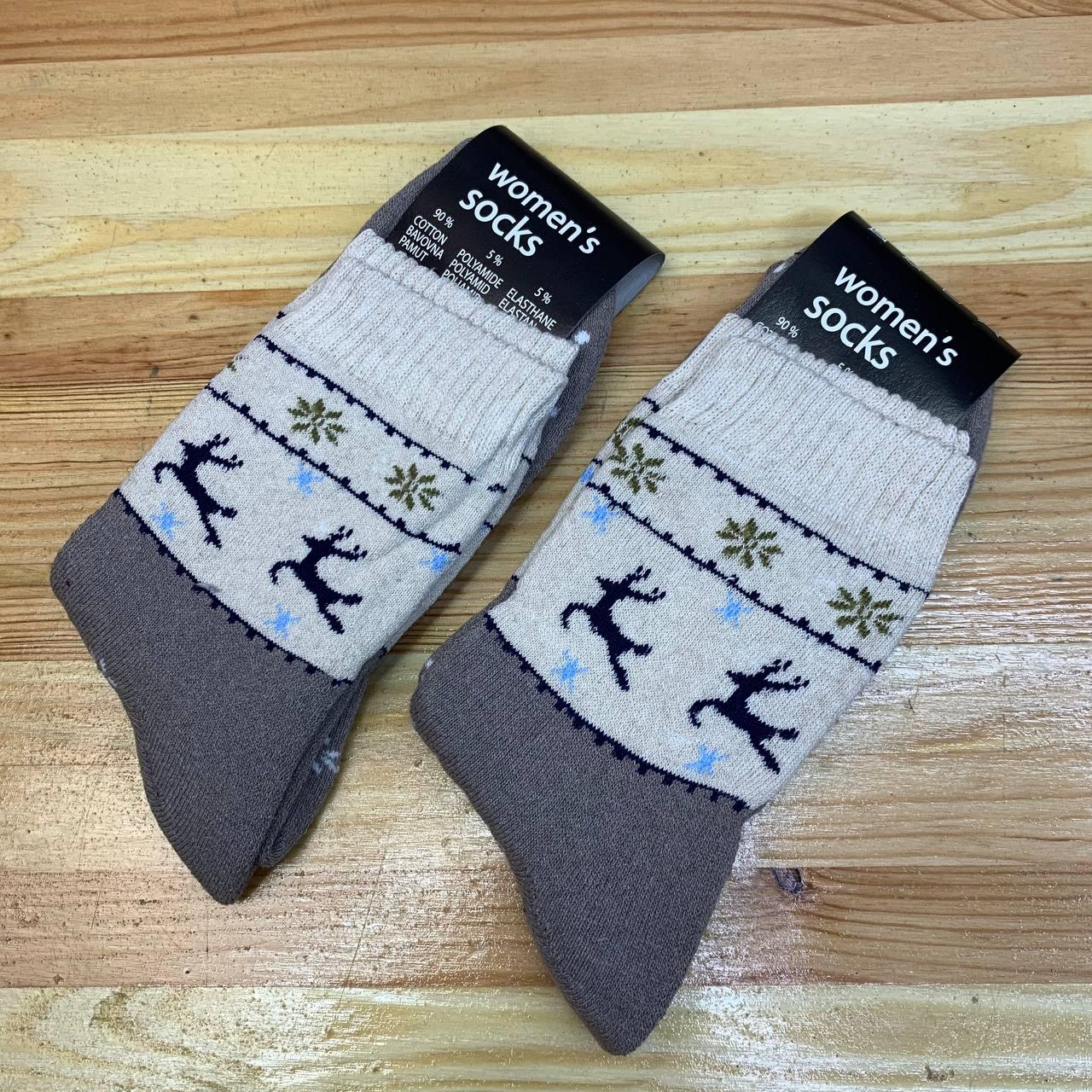 10 пар Теплі жіночі шкарпетки Women's soks (розмір 37-41) сірі, фото 1