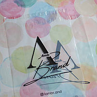 Кур’єрські пакети з логотипом прозорі