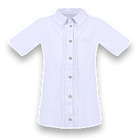 Ошатна шкільна блузка для дівчинки PINETTI Італія 817189 Білий 152 см Шкільна форма для дівчаток Хіт!