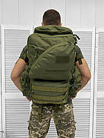 Штурмовой рюкзак Supervisor 45л олива , тактический рюкзак 45л хаки военный рюкзак Cordura