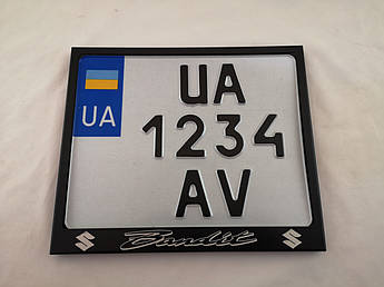 Рамка для монономера Suzuki Bandit blackметал