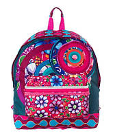 Дитячий рюкзак для дівчинки Desigual Іспанія 46X3055 бірюзовий.Хіт!