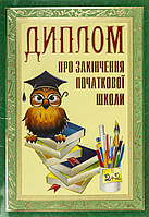 Диплом A4 про закінчення початкової школи "Сова" №0180/Фоліо/(50)