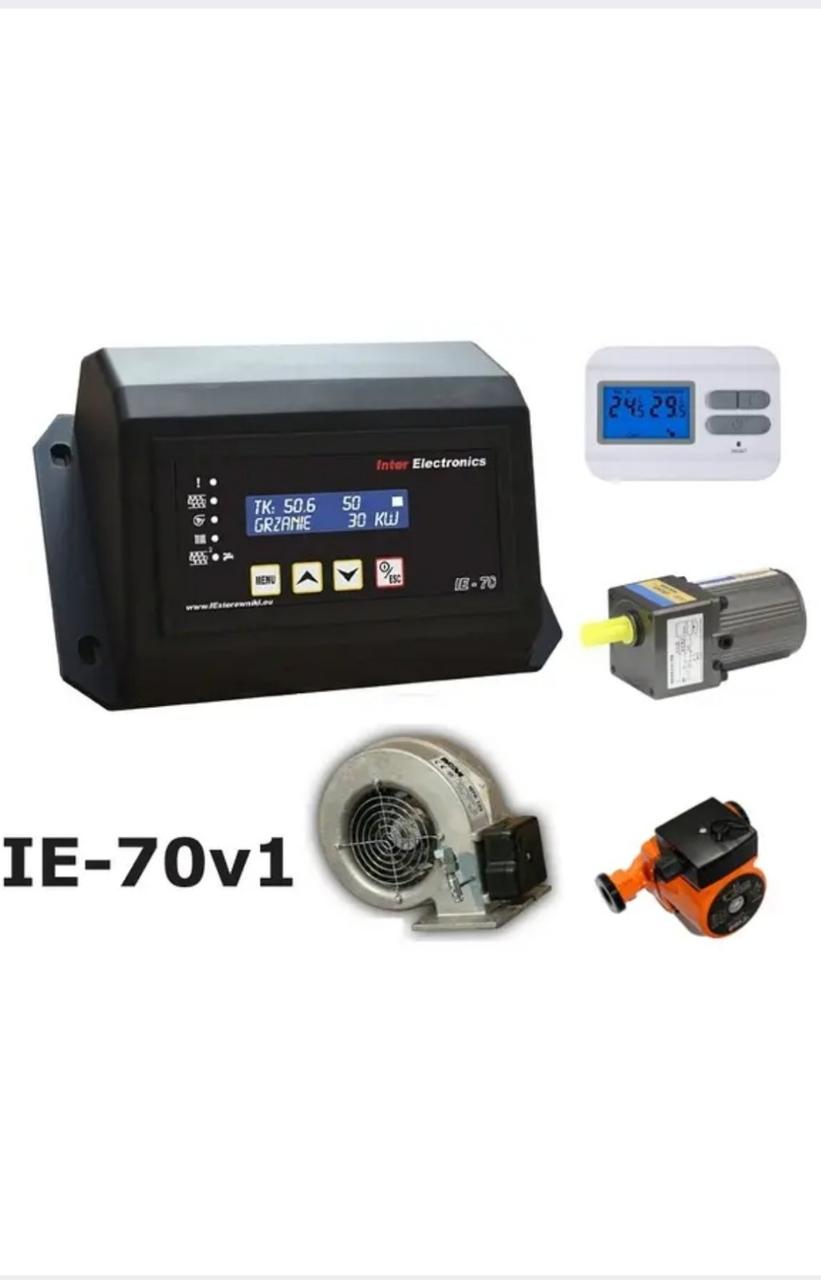 IE-70v1 Автоматика для котла с автоматической подачей топлива. - фото 1 - id-p1898420785